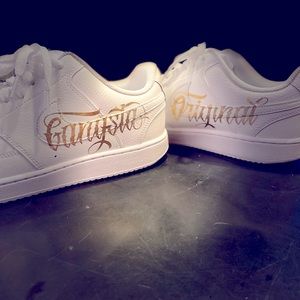 Custom Nike shoes “original gangster “